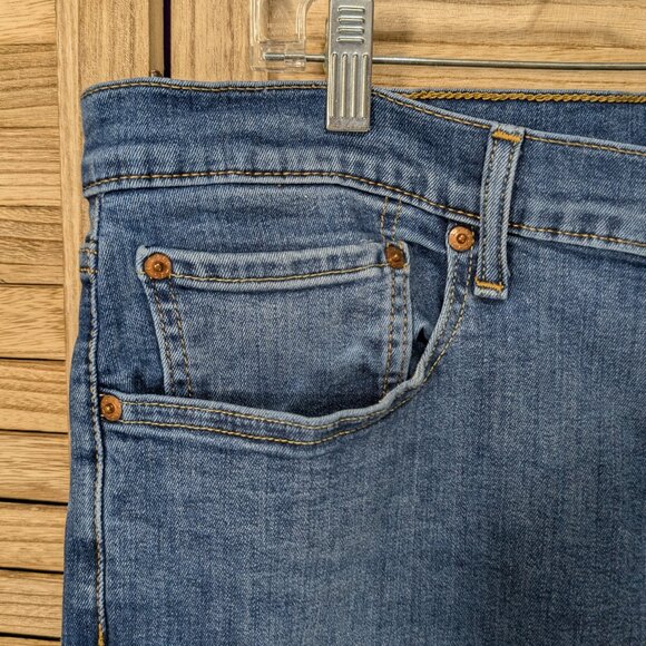 Levi's 502 Classic Blue Denim Jeans Size 36x34 - Picture 2 of 15